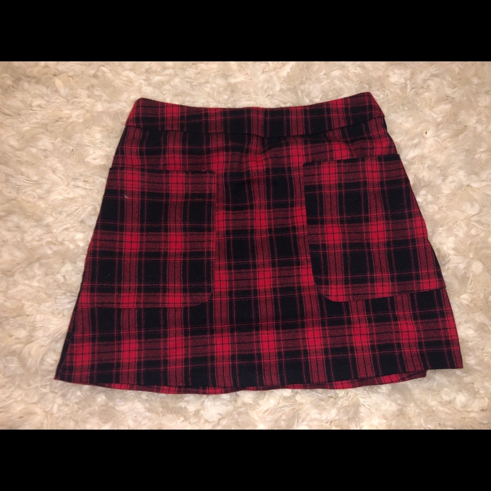 Plaid skirt